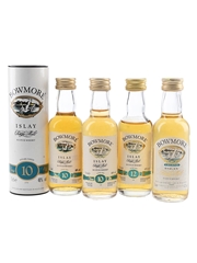 Bowmore Legend, 10 & 12 Year Old  4 x 5cl