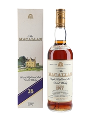 Macallan 1977 18 Year Old