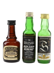 Springbank 12 Bowmore De Luxe Glen Elgin 14