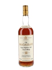 Macallan 12 Year Old Bottled 1990s - Duty Free 100cl / 43%