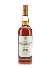 Macallan 1983 18 Year Old