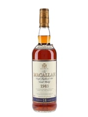 Macallan 1983 18 Year Old  70cl / 43%