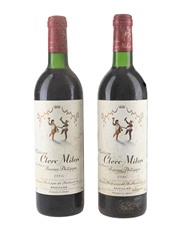 1986 Chateau Clerc Milon