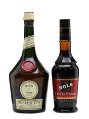 Benedictine DOM & Bols Cherry Brandy Liqueur