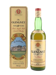 Glenlivet 12 Year Old Bottled 1980s - Classic Golf Courses St Andrews 75cl / 43%