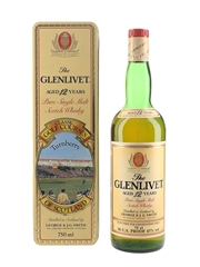 Glenlivet 12 Bottled 1980s Classic Golf Courses Turnberry