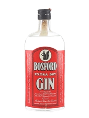Bosford Extra Dry Gin Bottled 1980s  Martini  Rossi
