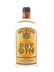 Buton Dry Gin Bottled 1940s1950s