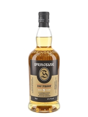 Springbank 5 Year Old 100 Proof