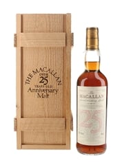 Macallan 1972 25 Year Old Anniversary Malt