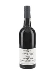 1980 Taylor's Vintage Port