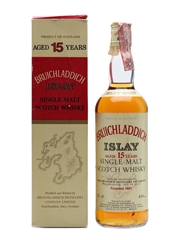 Bruichladdich 15 Years Old Bottled 1980s Rinaldi Import 75cl