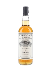 Springbank 12 Private Cask Bottling