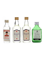Assorted Gin Beefeater, Gordon's, Booth's 4 x 5cl