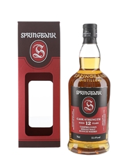 Springbank 12 Year Old Cask Strength Bottled 2021