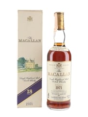 Macallan 1971 18 Year Old