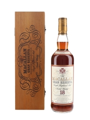 Macallan 1979 18 Year Old Gran Reserva