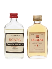 Scapa 8 Year Old 100 Proof  2 x 5cl / 57%