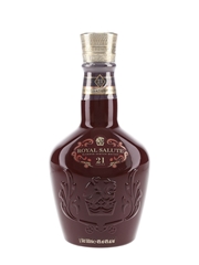 Royal Salute 21 Year Old The Signature Blend Bottled 2022  Wade Porcelain Flagon