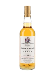 Caol Ila 18 Year Old Masters Cask The Worshipful Company Of Distillers