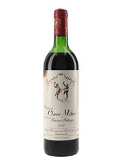 1987 Chateau Clerc Milon
