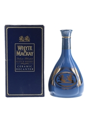 Whyte Mackay Deluxe Blue Wade Ceramic Decanter