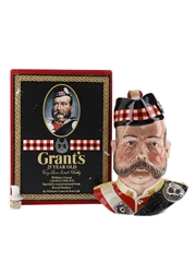 Grant s 25 Year Old Field Officer Ceramic Character Jug Bottled 1987 Royal Doulton