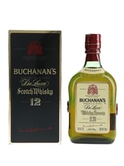 Buchanans 12 Year Old De Luxe Bottled 1980s