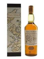 Talisker 10 Year Old Map Label