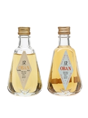 Oban 12 Year Old Bottled 1980s 2 x 5cl / 40%