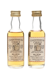 Millburn 1971 & 1972 Connoisseurs Choice Bottled 1990s - Gordon & MacPhail 2 x 5cl