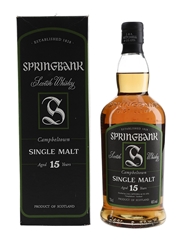 Springbank 15 Year Old