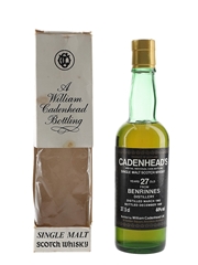 Benrinnes 1962 27 Year Old