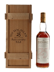 Macallan 1967 25 Year Old Anniversary Malt
