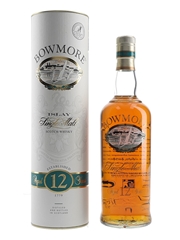 Bowmore 12 Bottled 1990s Screen Printed Label