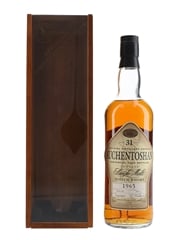 Auchentoshan 1965 31 Year Old Cask No 2510
