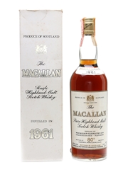 Macallan 1961 Campbell, Hope & King