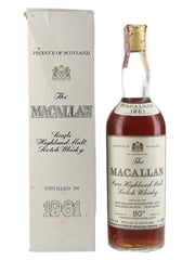 Macallan 1961 Campbell, Hope & King