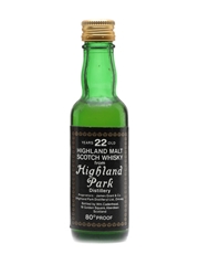 Highland Park 22 Year Old 80 Proof 5cl / 46%