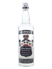 Smirnoff Silver Bottled 1980s