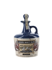Lamb s Navy Rum HMS Warrior Bottled 1980s Ceramic Decanter