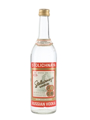 Stolichnaya Vodka Bottled 1980s