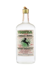 Caballo Negro White Tequila Bottled 1960s 1970s
