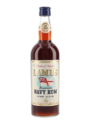 Lamb s Demerara Navy Rum Bottled 1970s