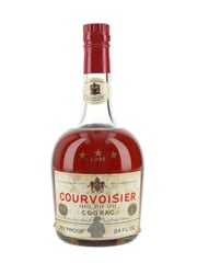 Courvoisier 3 Star Luxe Bottled 1960s