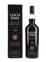 Loch Dhu 10 The Black Whisky Mannochmore