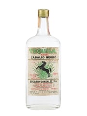 Caballo Negro White Tequila Bottled 1960s 1970s