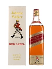 Johnnie Walker Red Label Bottled 1970s 1980s Wax Vitale
