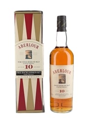 Aberlour 10 Bottled 1990s Free Backgammon Set