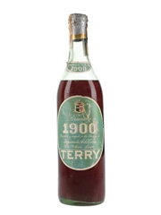 Fernando A De Terry 1900 Reserva Brandy Bottled 1940s 1950s